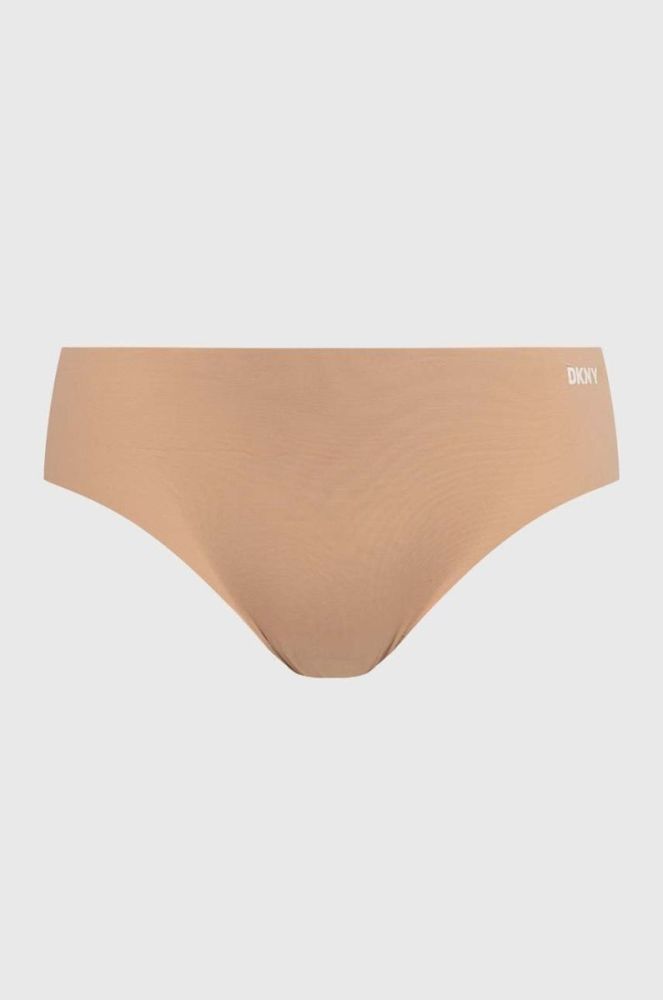 Труси Dkny 3-pack колір бежевий фото 3