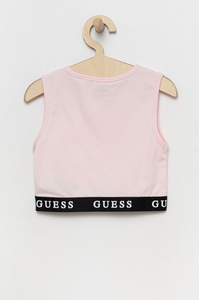 Дитячий топ Guess колір рожевий (2420516) фото 2