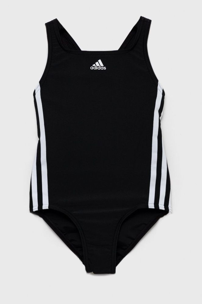 Суцільний дитячий купальник adidas Performance колір чорний (2508938)