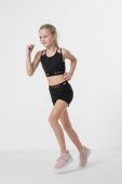 Дитячий спортивний бюстгальтер 4F колір чорний (2687555)