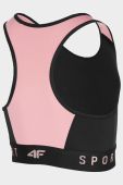 Дитячий спортивний бюстгальтер 4F колір чорний (2687555)