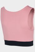 Дитячий спортивний бюстгальтер 4F колір рожевий