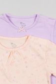 Дитяча бавовняна піжама zippy колір фіолетовий візерунок Дитяча бавовняна піжама zippy колір фіолетовий візерунок