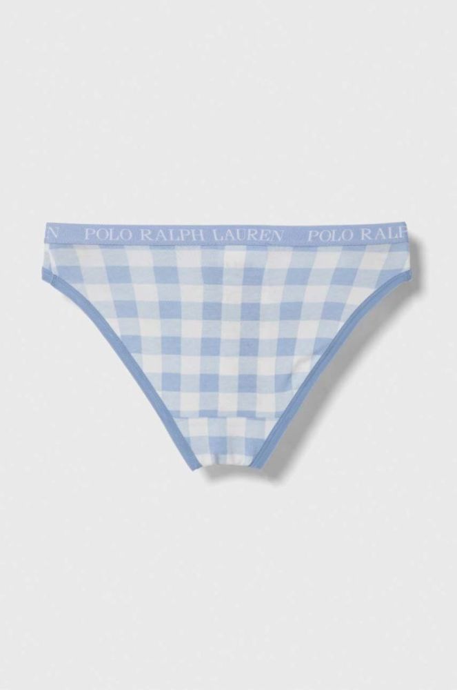 Дитячі труси Polo Ralph Lauren 3-pack колір блакитний фото 5