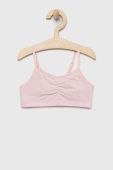 Дитячий бюстгальтер Polo Ralph Lauren 2-pack колір рожевий