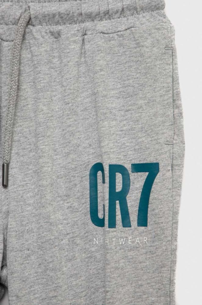 Дитяча бавовняна піжама CR7 Cristiano Ronaldo колір синій з принтом фото 4