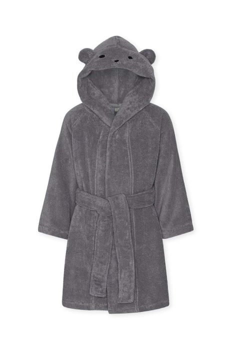 Дитячий халат Konges Sl?jd колір сірий