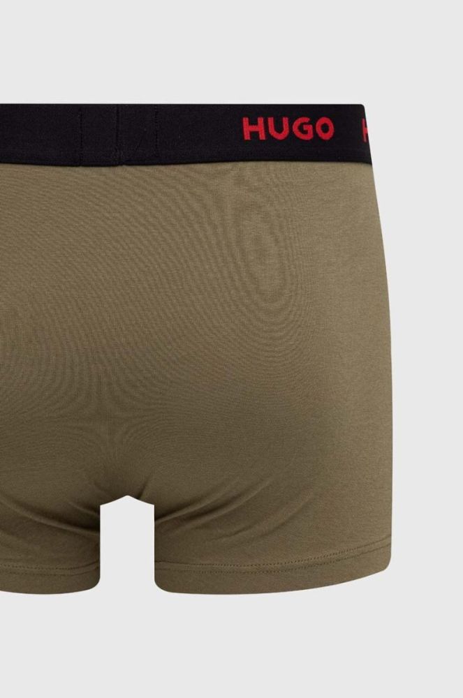 Боксери HUGO 3-pack чоловічі колір червоний (3287834) фото 6