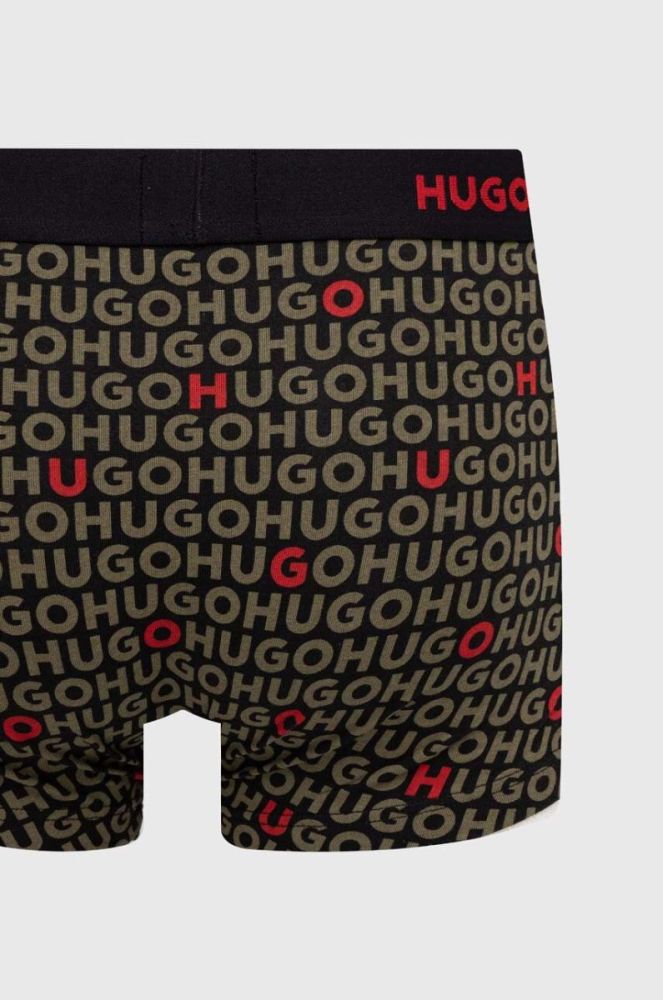 Боксери HUGO 3-pack чоловічі колір червоний (3287834) фото 7