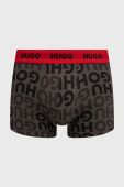 Боксери HUGO 3-pack чоловічі колір сірий (3480266)