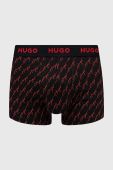 Боксери HUGO 3-pack чоловічі колір червоний (3076481)