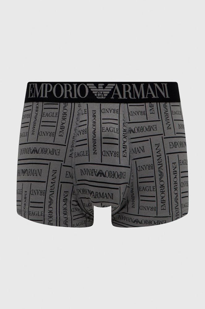 Боксери Emporio Armani Underwear чоловічі колір сірий