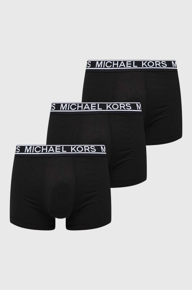 Боксери Michael Kors 3-pack чоловічі колір чорний