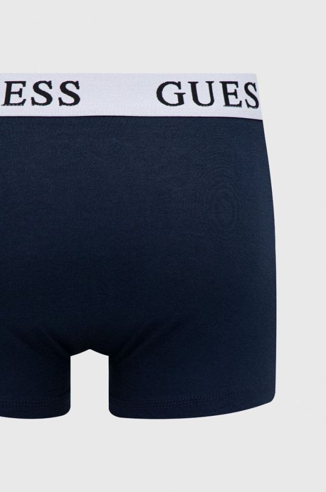 Боксери Guess 3-pack чоловічі колір блакитний (2764709) фото 6