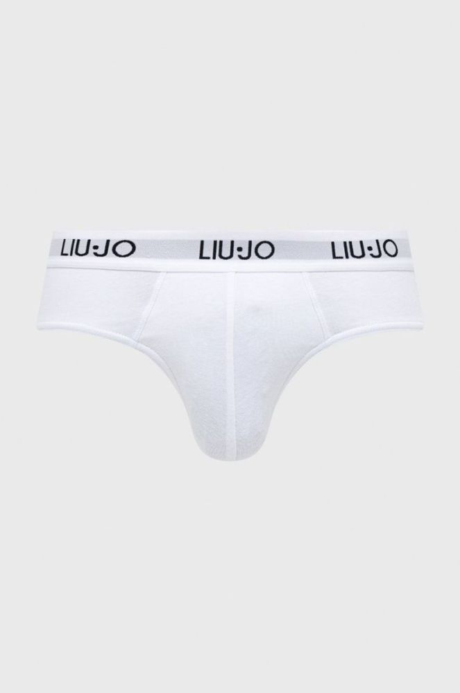 Сліпи Liu Jo 2-pack чоловічі колір білий фото 2