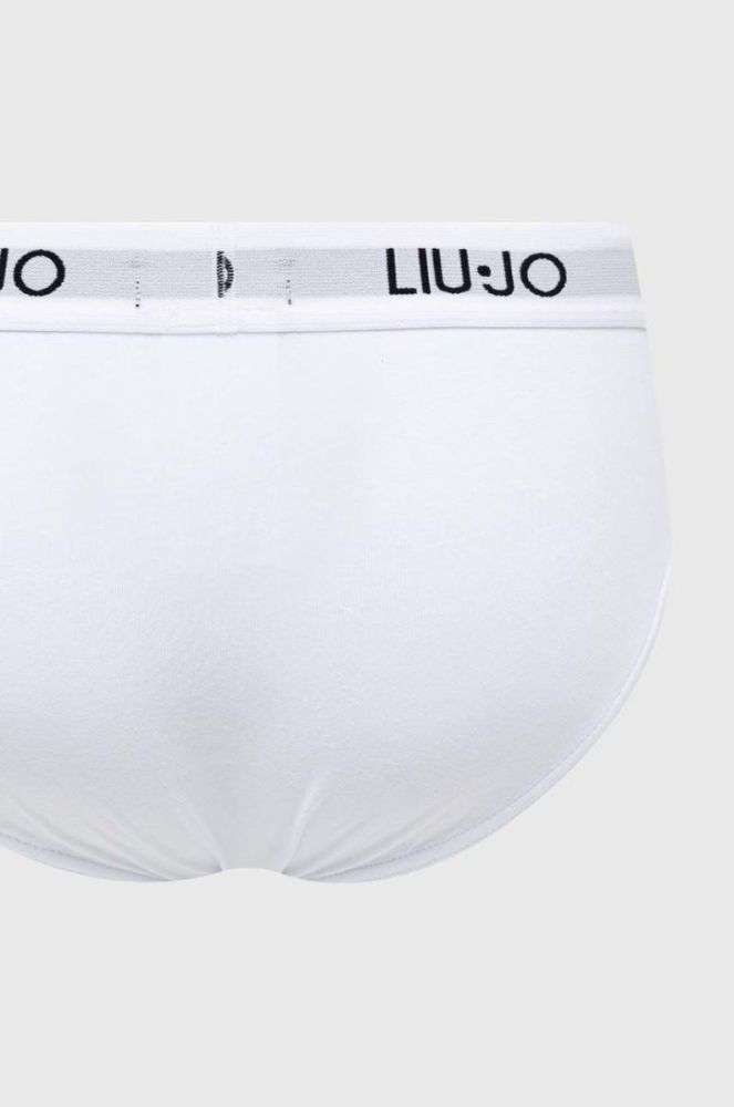 Сліпи Liu Jo 2-pack чоловічі колір білий фото 3