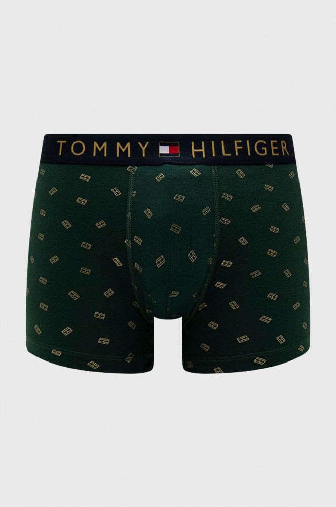 Комплект боксерів і шкарпеток Tommy Hilfiger колір зелений