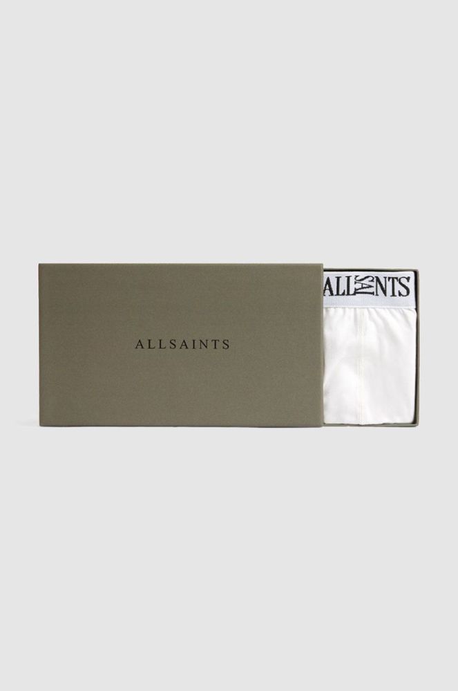 Боксери AllSaints чоловічі колір білий фото 4