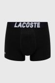 Боксери Lacoste (3-pack) чоловічі колір чорний