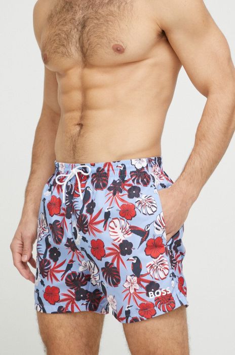 Купальні шорти BOSS колір блакитний (3102637)