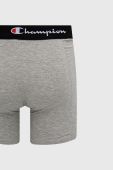Боксери Champion (2-pack) чоловічі колір сірий (2704559)