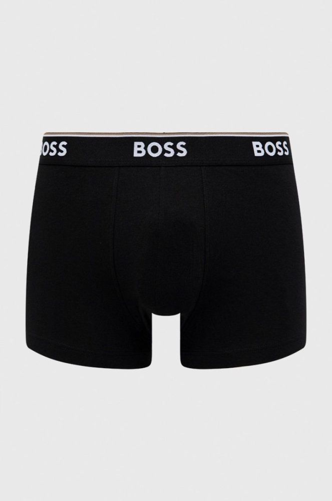 Боксери BOSS (3 - Pack) чоловічі колір чорний (2628978) фото 2