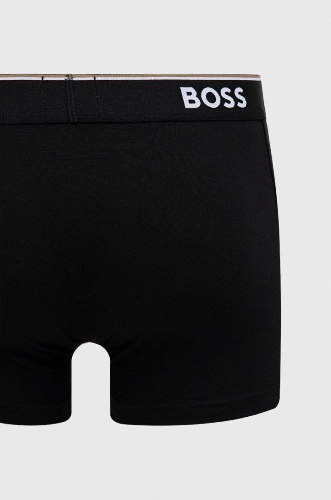 Боксери BOSS (3 - Pack) чоловічі колір чорний (2628978) фото 3