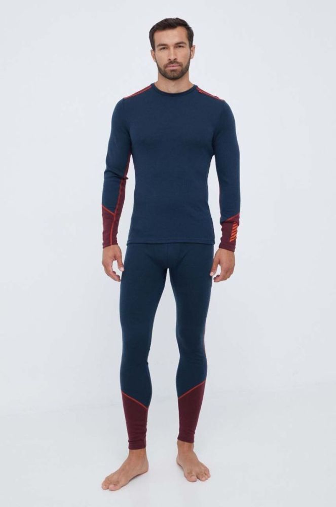 Helly Hansen Функціональний лонгслів Lifa Merino Midweight колір темно-синій (3449148) фото 2