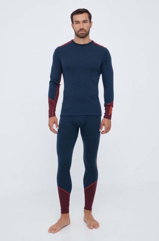 Helly Hansen Функціональний лонгслів Lifa Merino Midweight колір темно-синій (3449148) фото 2