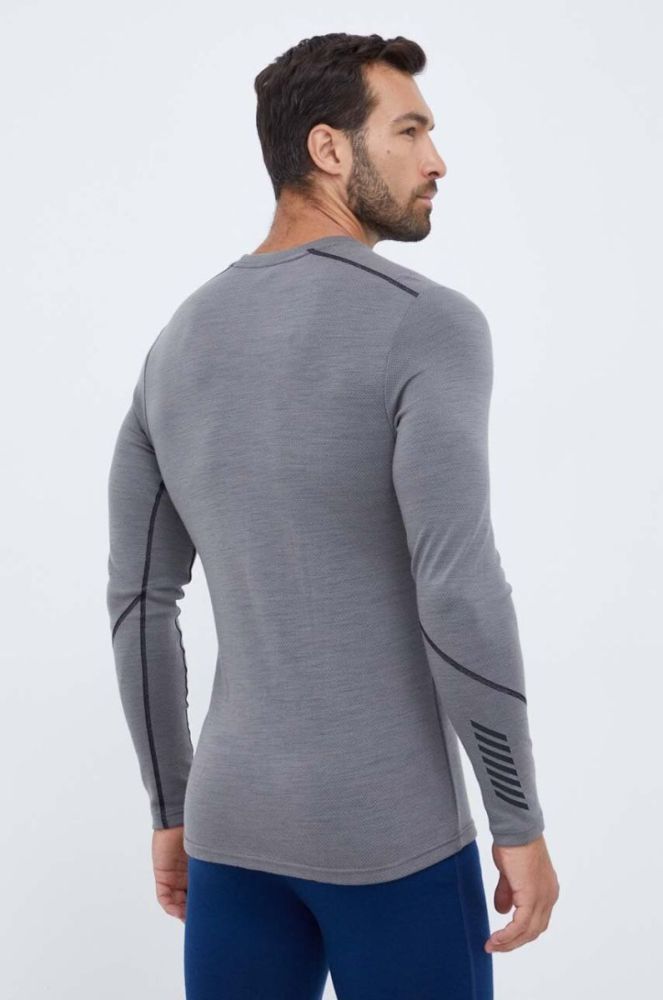 Helly Hansen Функціональний лонгслів Lifa Merino Midweight колір сірий (3449063) фото 3