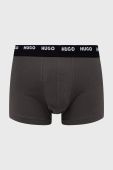 Боксери HUGO 5-pack чоловічі колір сірий