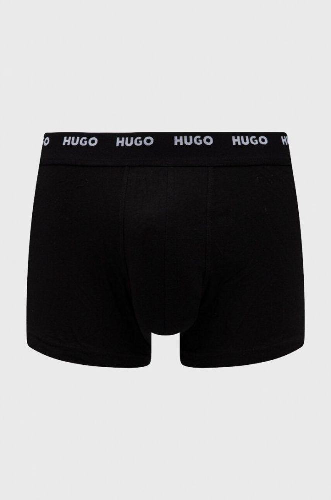 Боксери HUGO 5-pack чоловічі колір чорний (3480290) фото 2