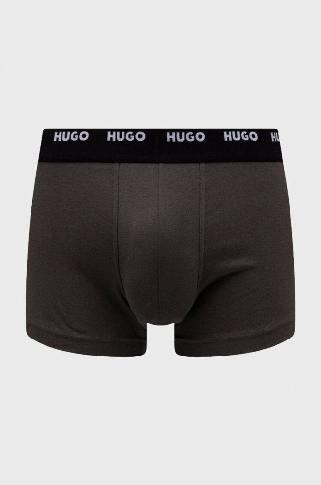 Боксери HUGO 5-pack чоловічі колір чорний (3480290) фото 3