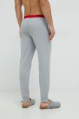 Піжамні штани HUGO чоловічі колір сірий однотонна (2829175)