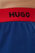 Піжамні шорти HUGO чоловічі колір блакитний