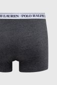 Боксери Polo Ralph Lauren 3-pack чоловічі колір сірий (2792089)