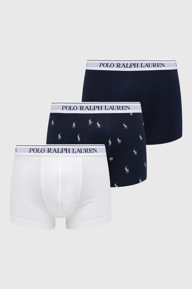 Боксери Polo Ralph Lauren 3 - Pack чоловічі колір білий