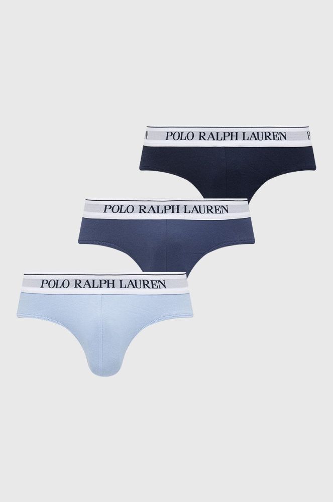 Сліпи Polo Ralph Lauren 3 - Pack чоловічі колір блакитний