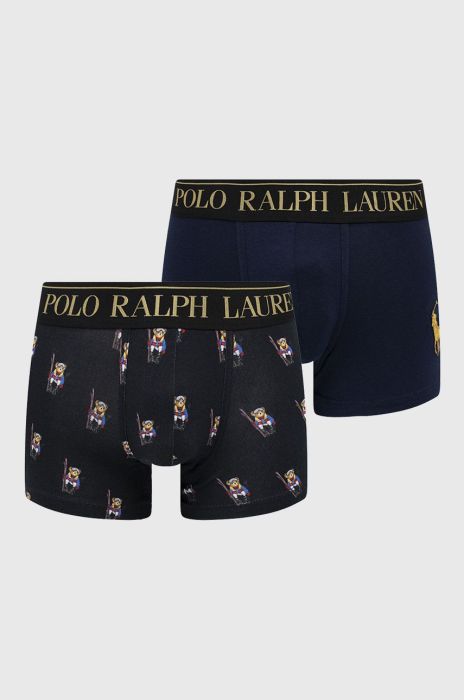 Боксери Polo Ralph Lauren (2-pack) чоловічі колір барвистий (2689853)