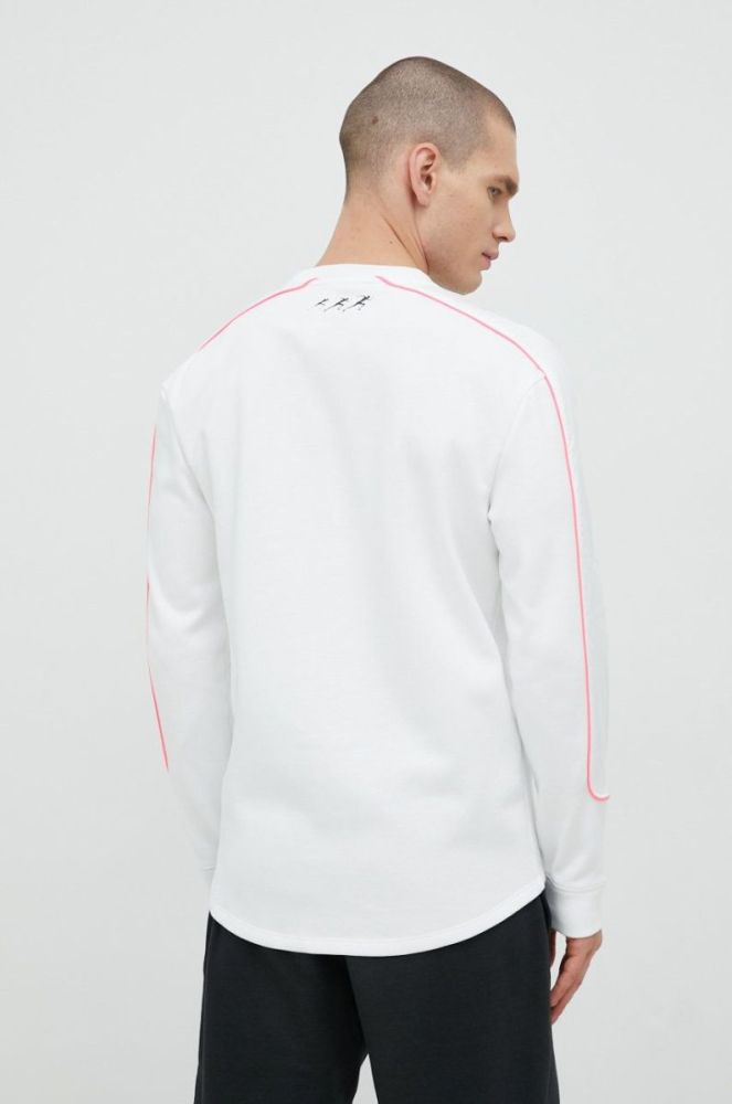 Лонгслів до бігу Under Armour колір білий фото 3