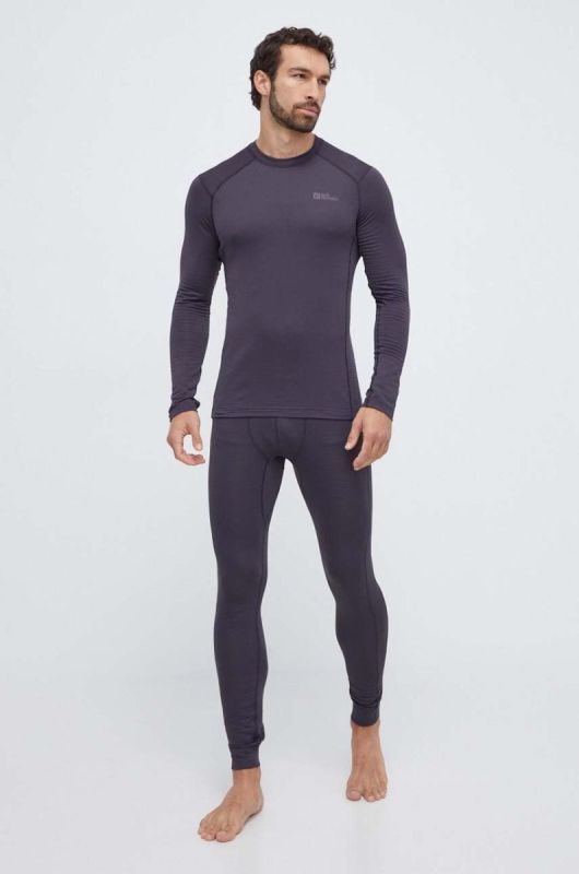 Jack Wolfskin Функціональні легінси Infinite колір сірий (3600301) фото 2