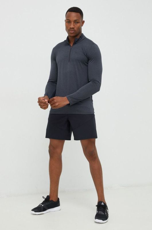 Функціональний лонгслів Jack Wolfskin Sky Thermal чоловічий колір сірий меланж фото 2