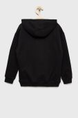 Дитяча бавовняна кофта Guess колір чорний з аплікацією (2424428)