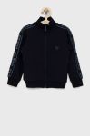 Дитяча кофта Guess колір синій з принтом (2424447)