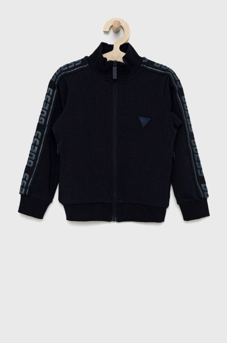 Дитяча кофта Guess колір синій з принтом (2424447)