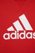 Дитяча кофта adidas Performance колір червоний з принтом