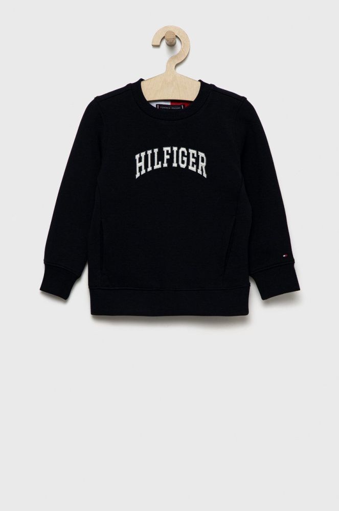 Дитяча кофта Tommy Hilfiger колір синій з аплікацією (2564227)