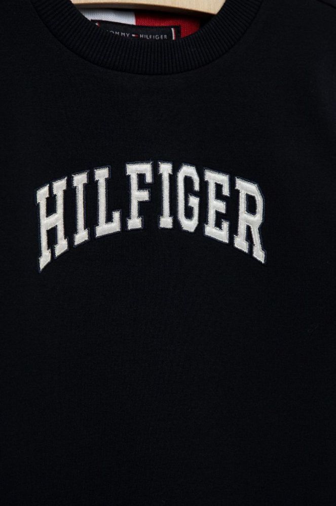 Дитяча кофта Tommy Hilfiger колір синій з аплікацією (2564227) фото 3