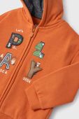 Дитяча кофта Mayoral колір помаранчевий з принтом (2570968)