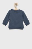 Дитяча бавовняна кофта Name it однотонна колір блакитний